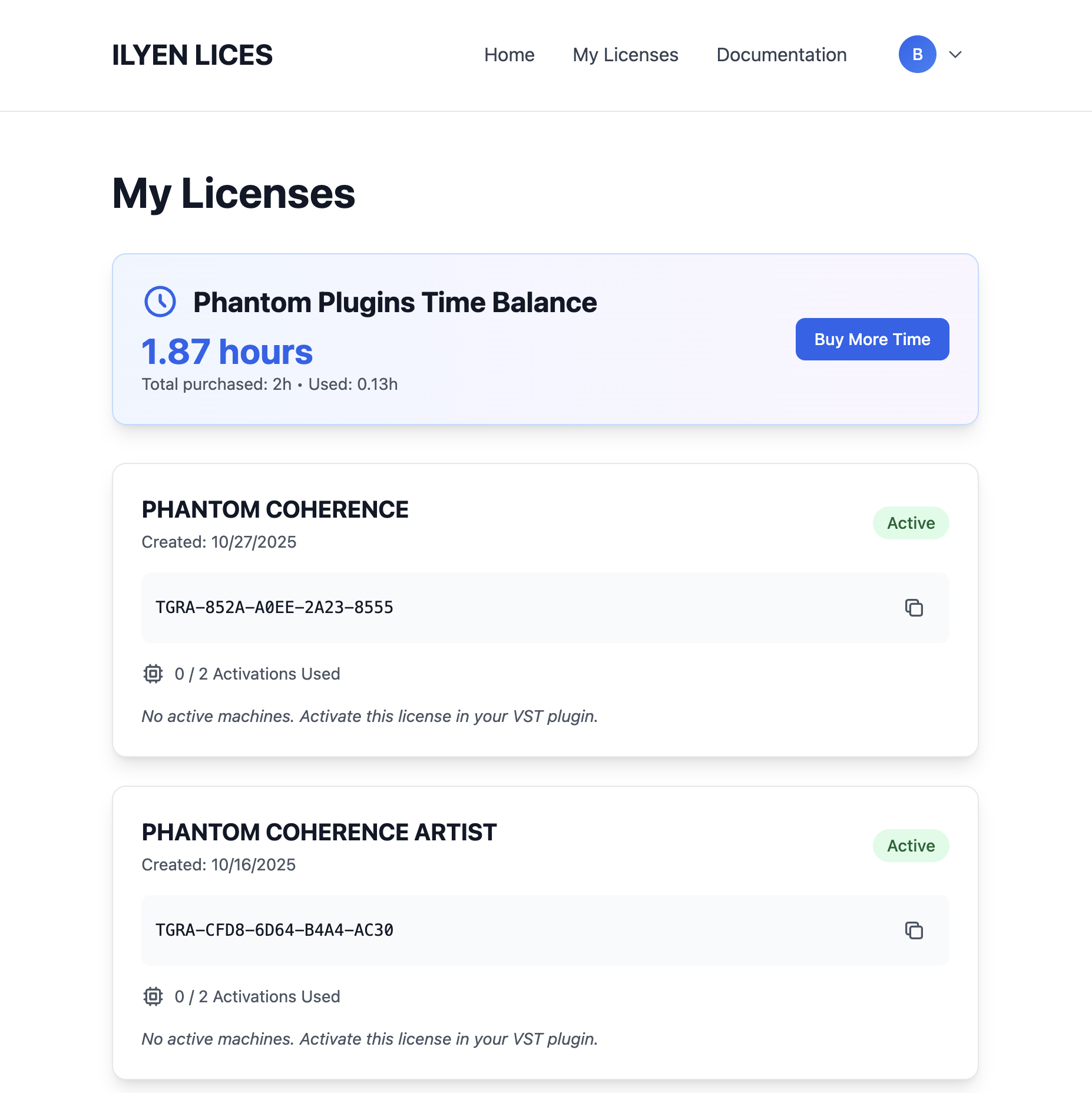 Lices project screenshot